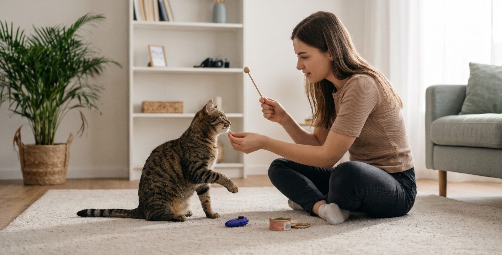 Katze trainieren: Katzen sind keine kleinen Hunde – und dürfen trotzdem lernen